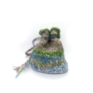 Knitted dice bag pattern