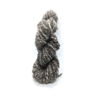 Handspun yarn - Hard grey